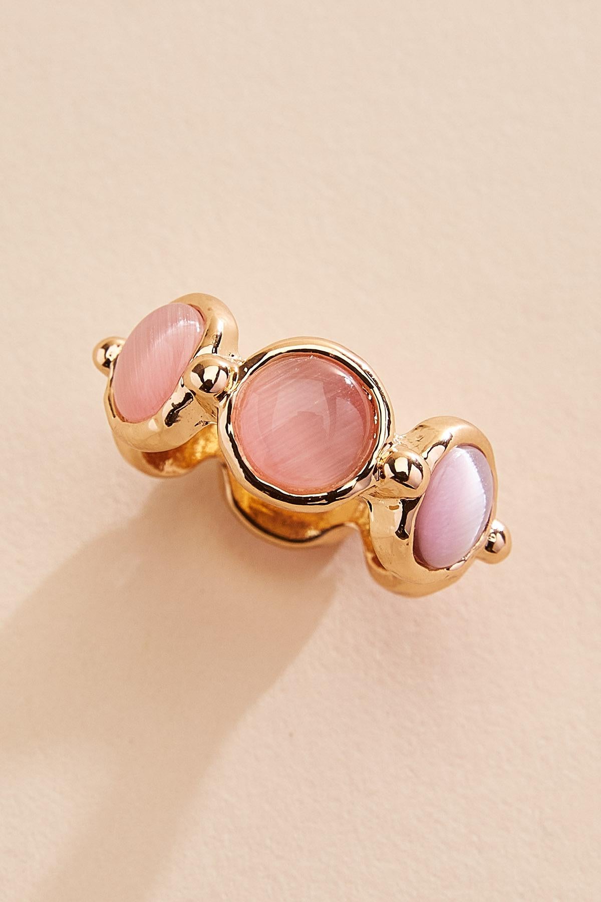 semi- precious multicolor stone ring Versona Jewelry