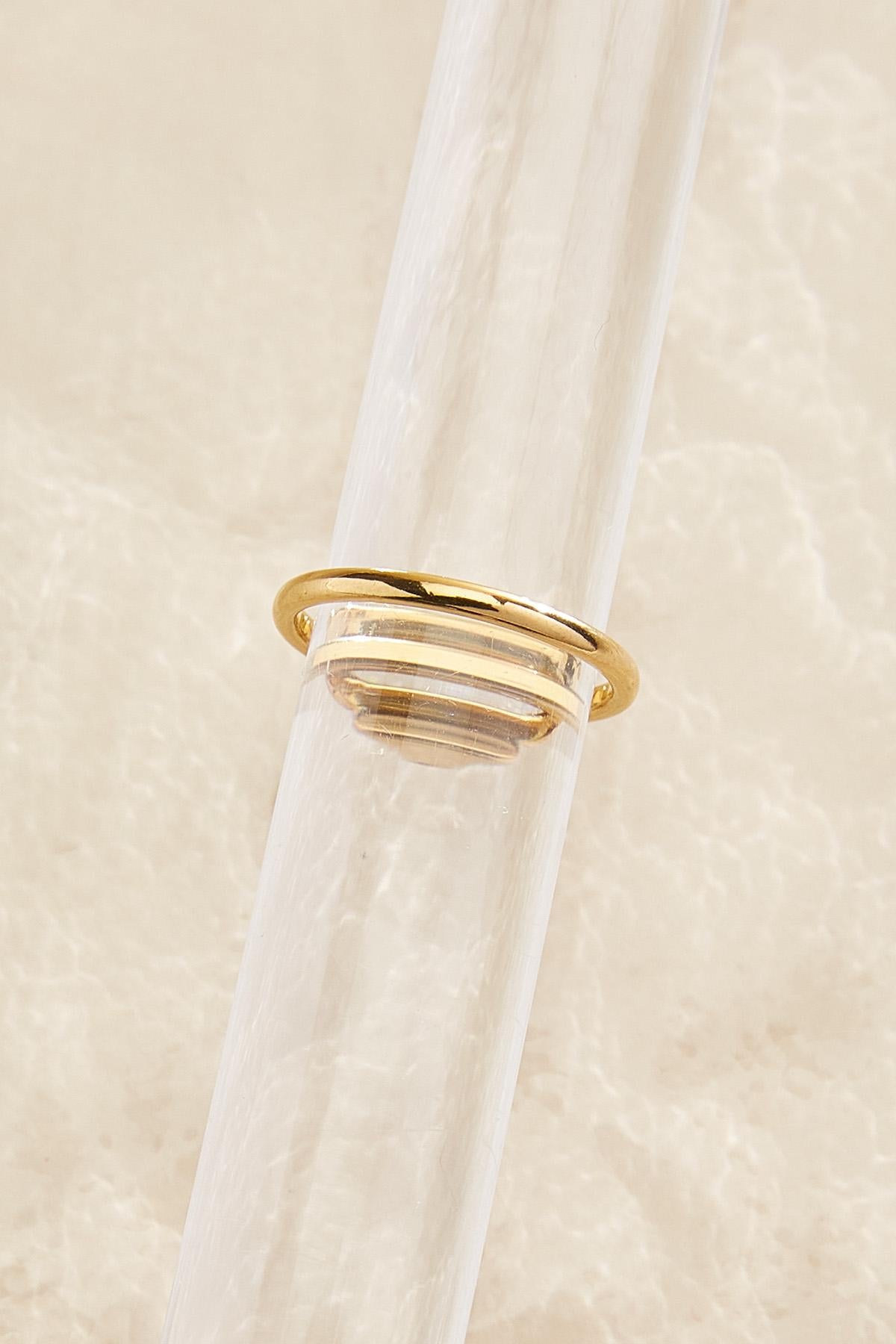 waterproof heart stone ring Versona Jewelry