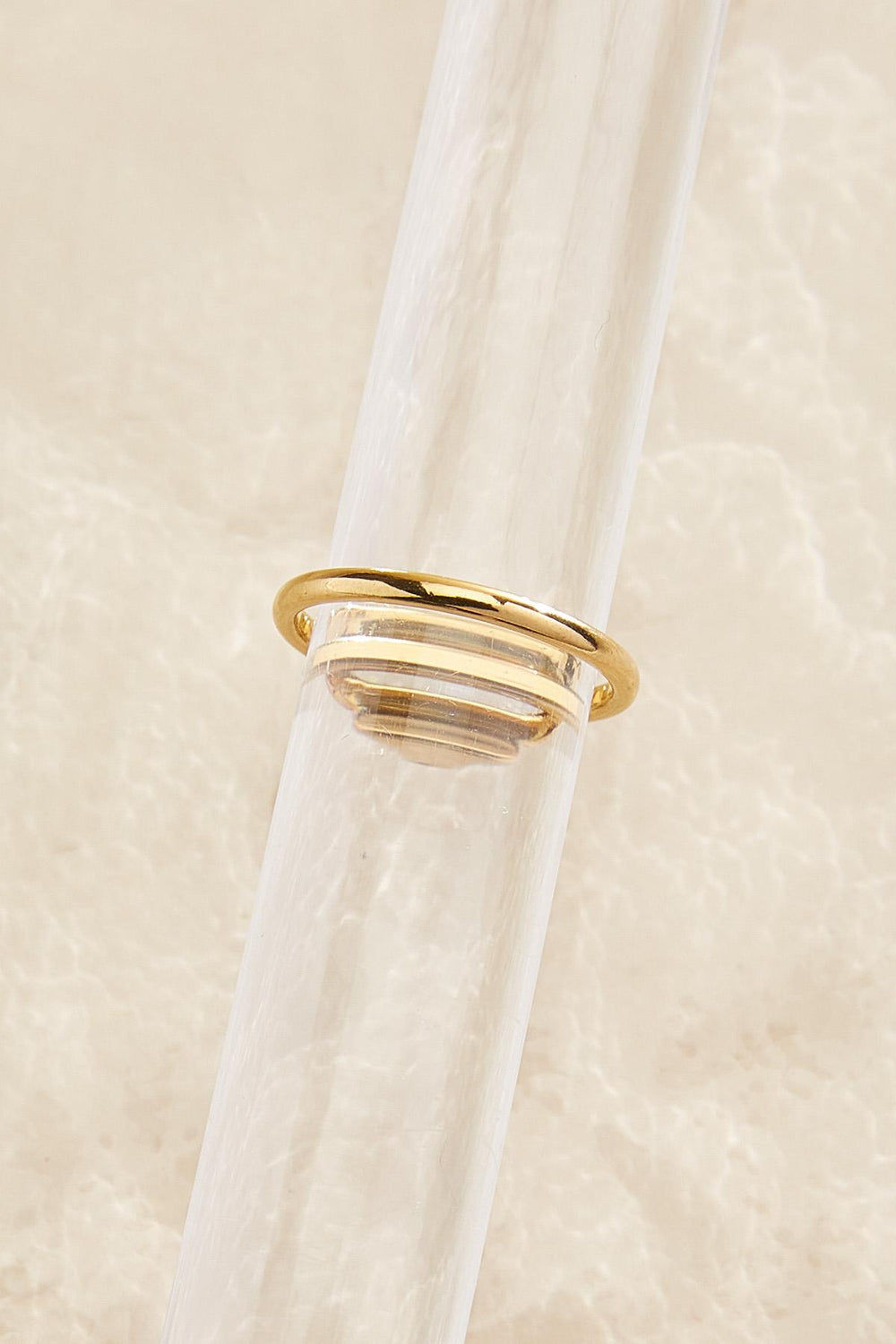 waterproof heart stone ring Versona Jewelry