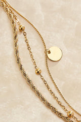 waterproof layered ball chain anklet Versona Jewelry