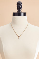 cubic zirconia tear stone necklace set Versona Jewelry|Accessories