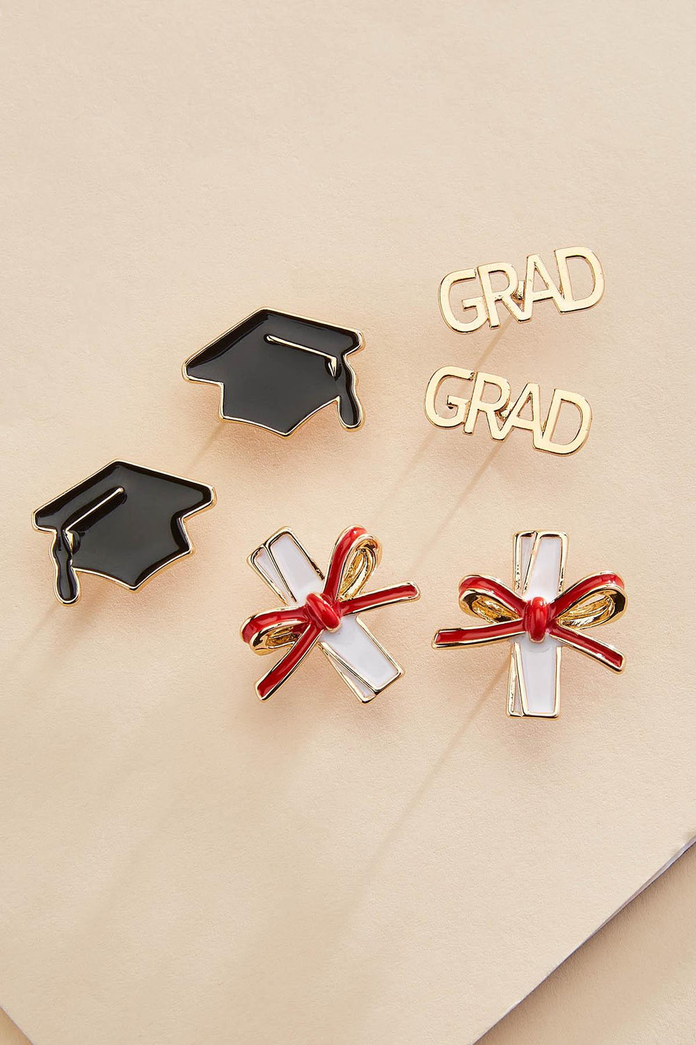 the graduate stud earrings set Versona Jewelry|Accessories