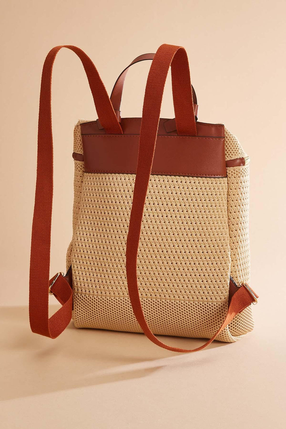 neutral mesh sling backpack Versona Accessories