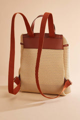 neutral mesh sling backpack Versona Accessories