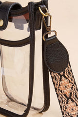 guitar strap clear cellphone bag Versona Accessories