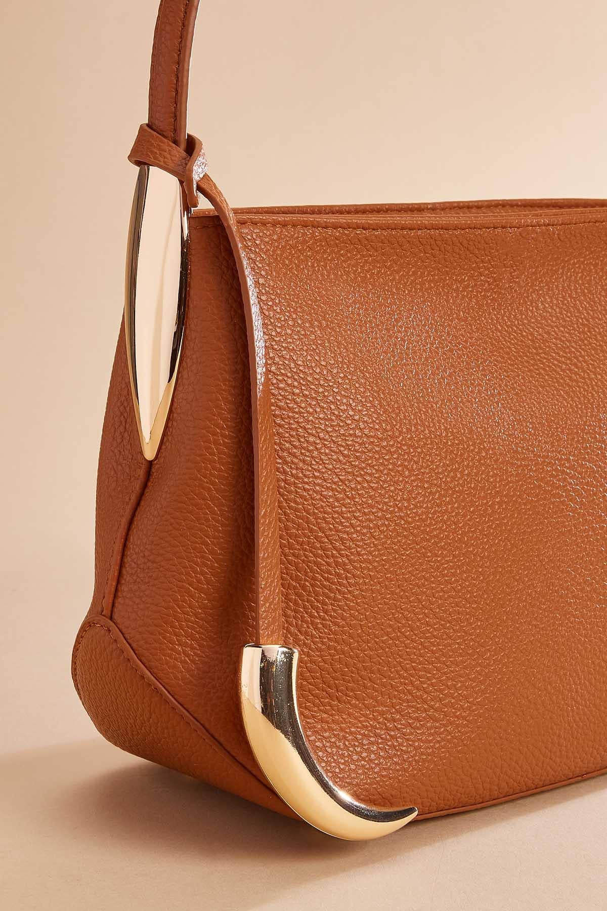 faux leather claw charm bag Versona Accessories