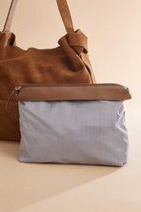 genuine suede hobo bag set Versona Accessories|Sale