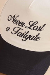 never lost a tailgate trucker hat Versona Accessories