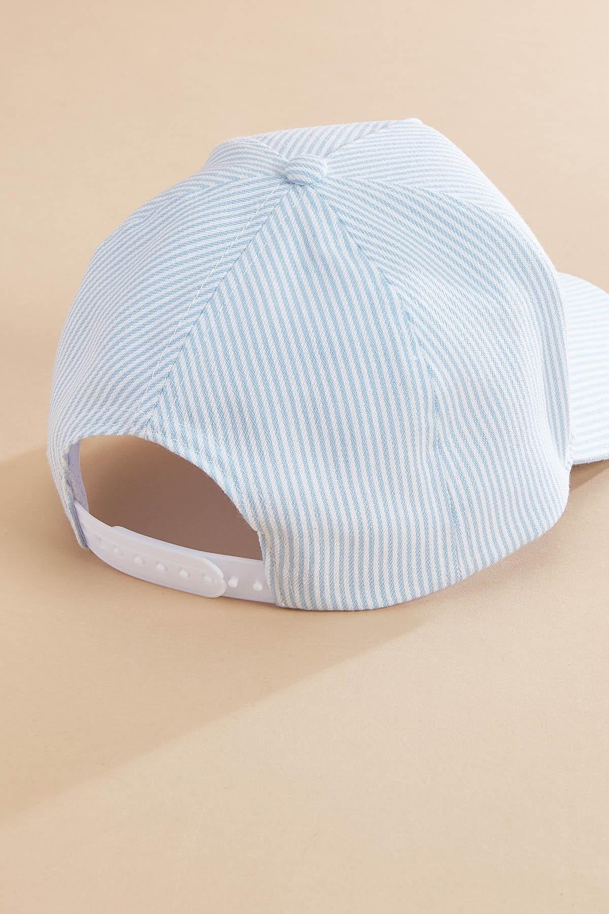 seashell striped baseball hat Versona Accessories