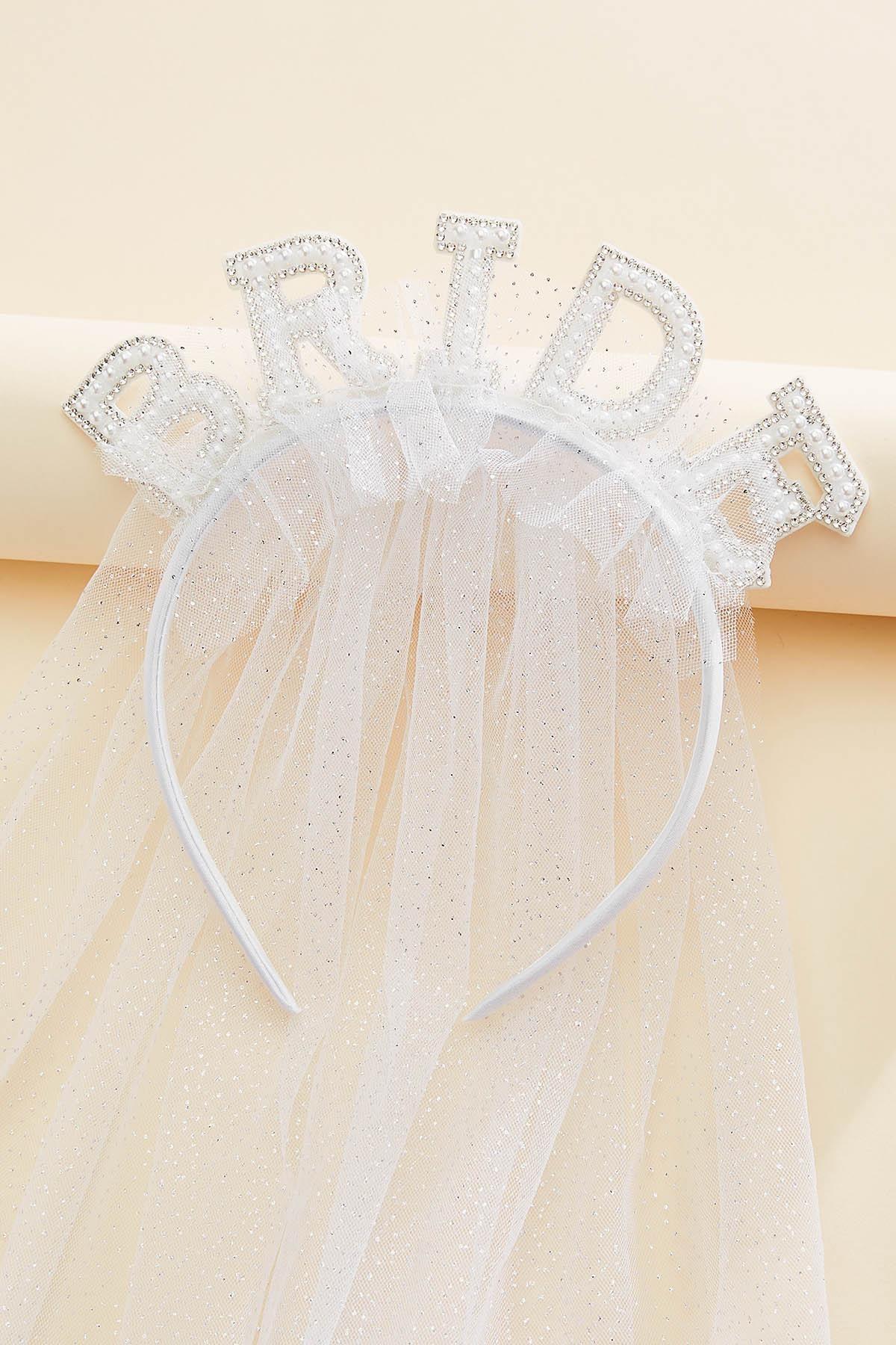 bride veil headband Versona Accessories