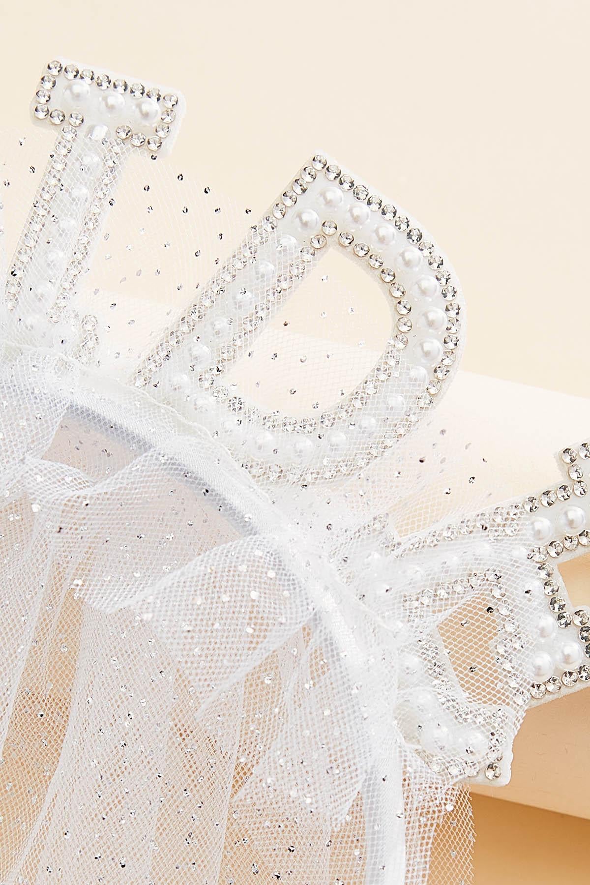 bride veil headband Versona Accessories
