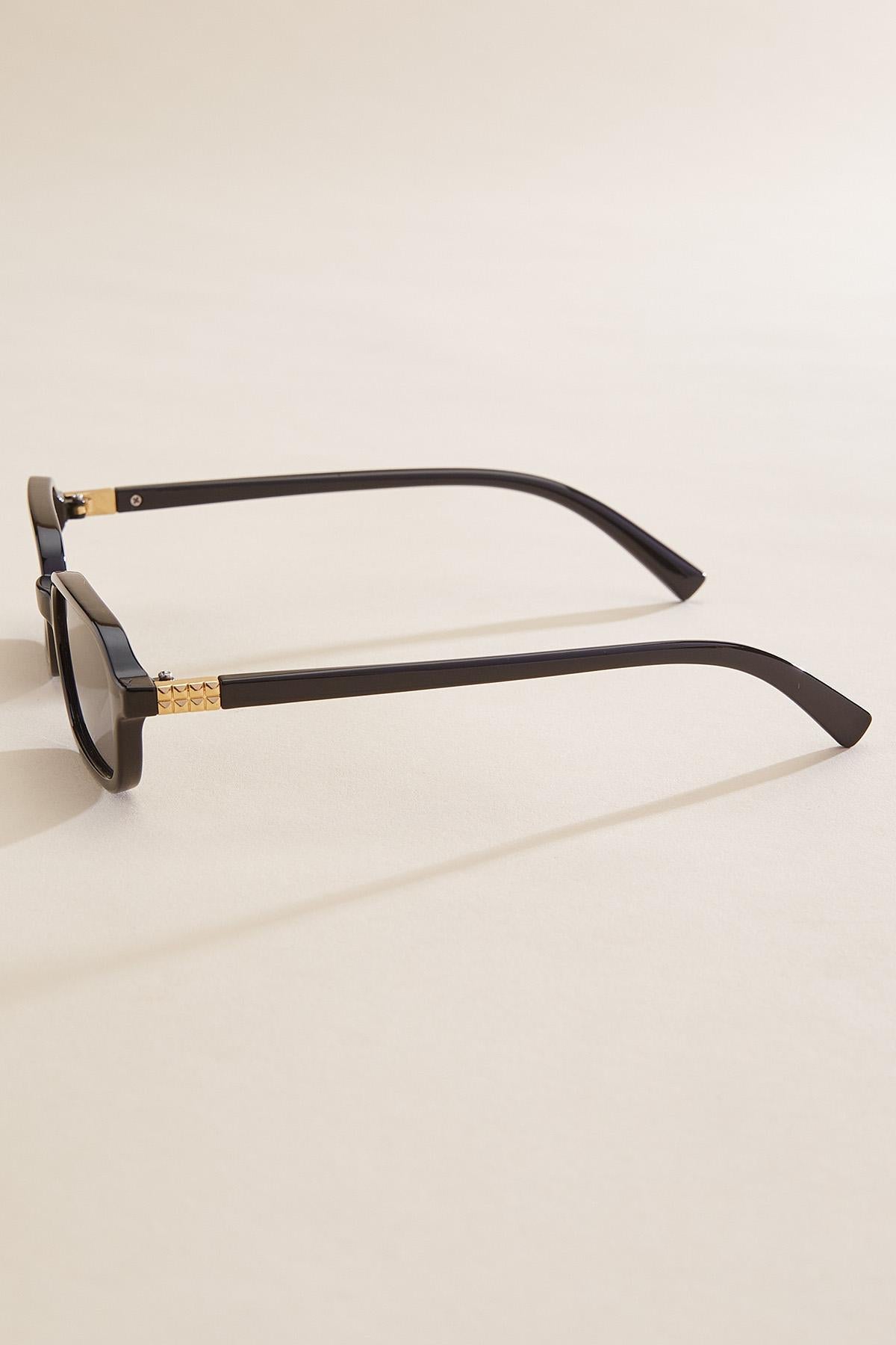 thin square frame sunglasses Versona Accessories