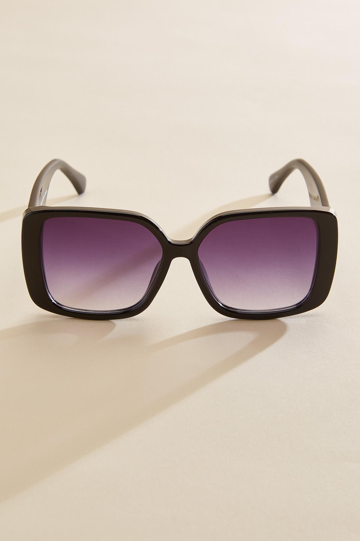 oversized gold ring square sunglasses Versona Accessories