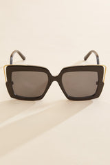 curved arm square frame sunglasses Versona Accessories