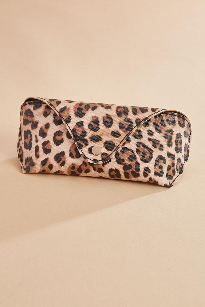 leopard print sunglass case Versona Accessories