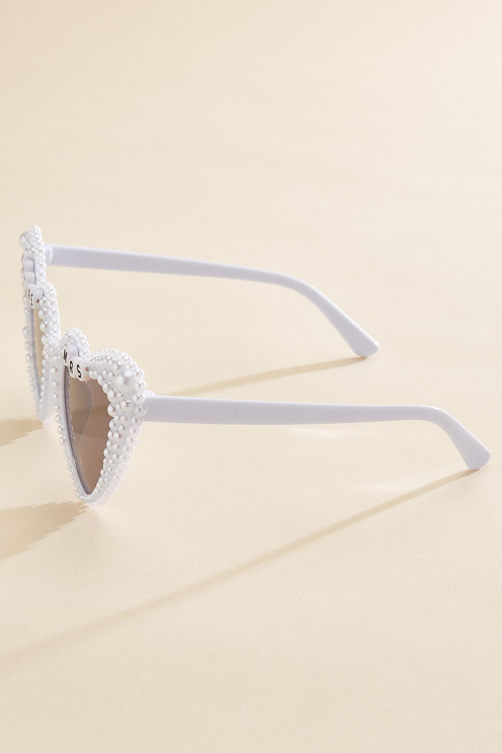pearly bride heart cat eye sunglasses Versona Accessories