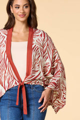 leaf a message kimono Versona Accessories