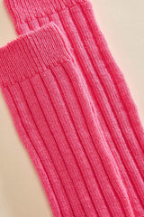 slouchy ribbed crew socks Versona Accessories|Sale