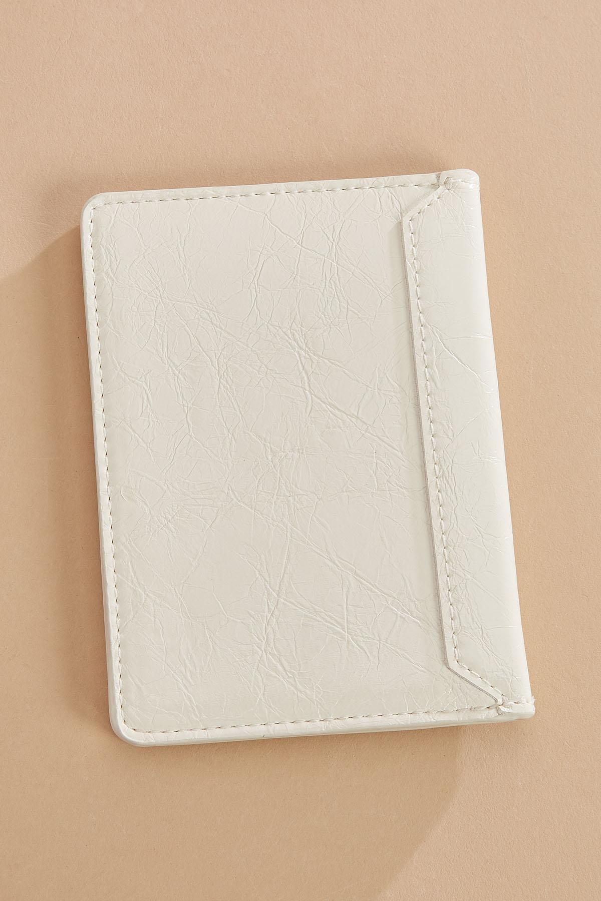 pearly white passport cover Versona Accessories
