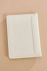 pearly white passport cover Versona Accessories