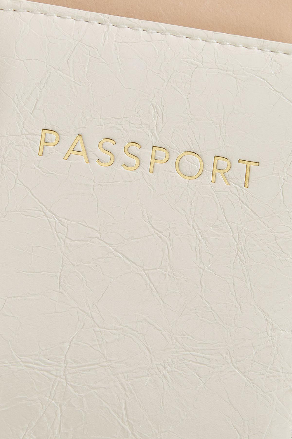 pearly white passport cover Versona Accessories