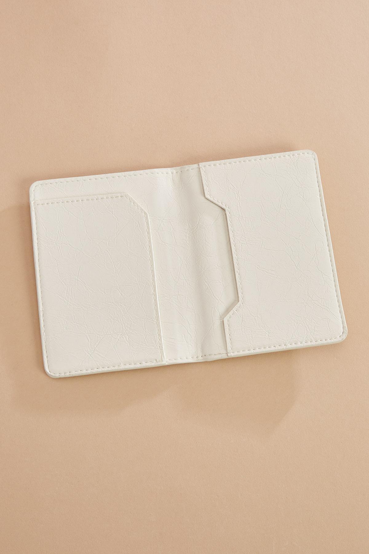 pearly white passport cover Versona Accessories