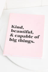 kind and beautiful journal Versona Accessories