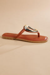 gold ring embellished sandals Versona Shoes