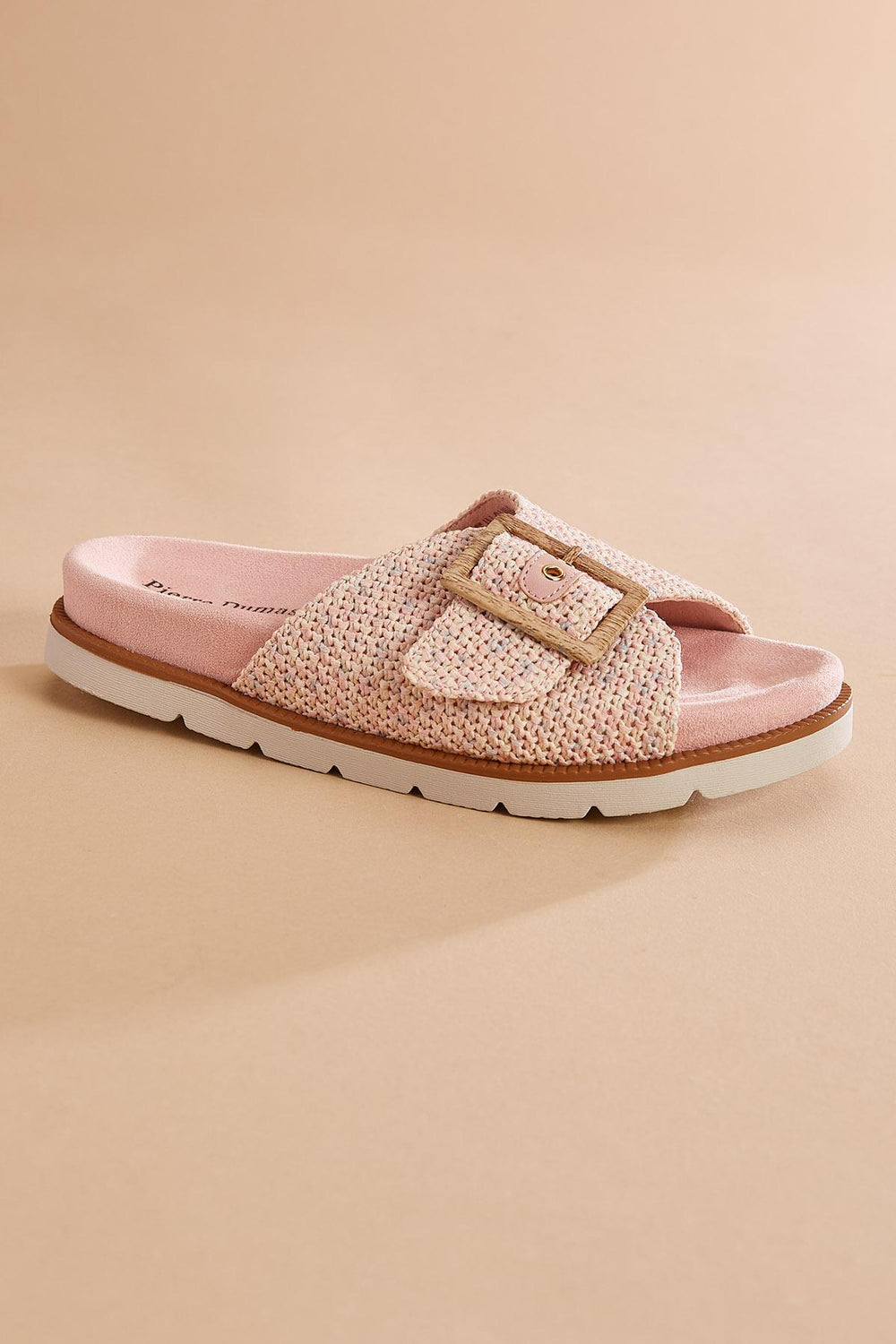 raffia foot bed platform sandals Versona Shoes|Sale