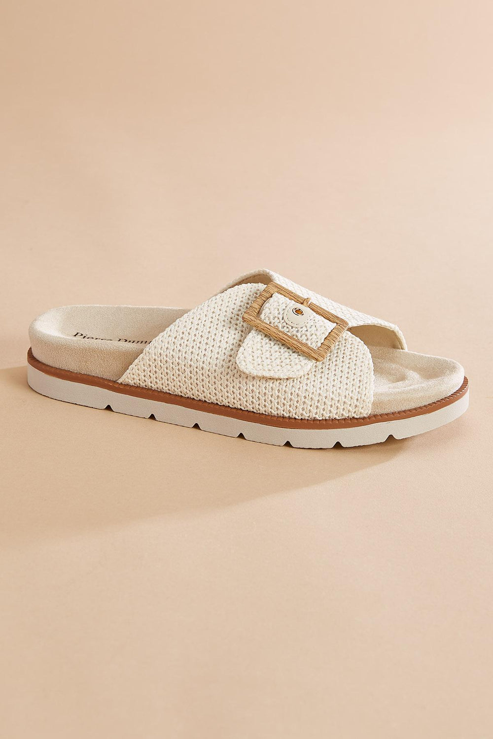 raffia foot bed platform sandals Versona Shoes|Sale