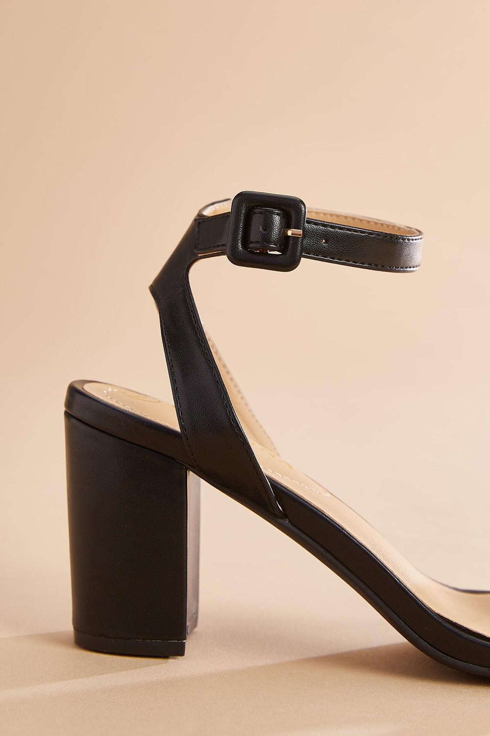 faux leather ankle strap heels Versona Shoes|Sale