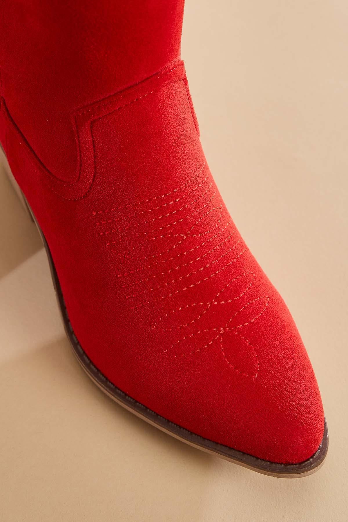 tall pink faux suede cowboy boots Versona Shoes|Sale