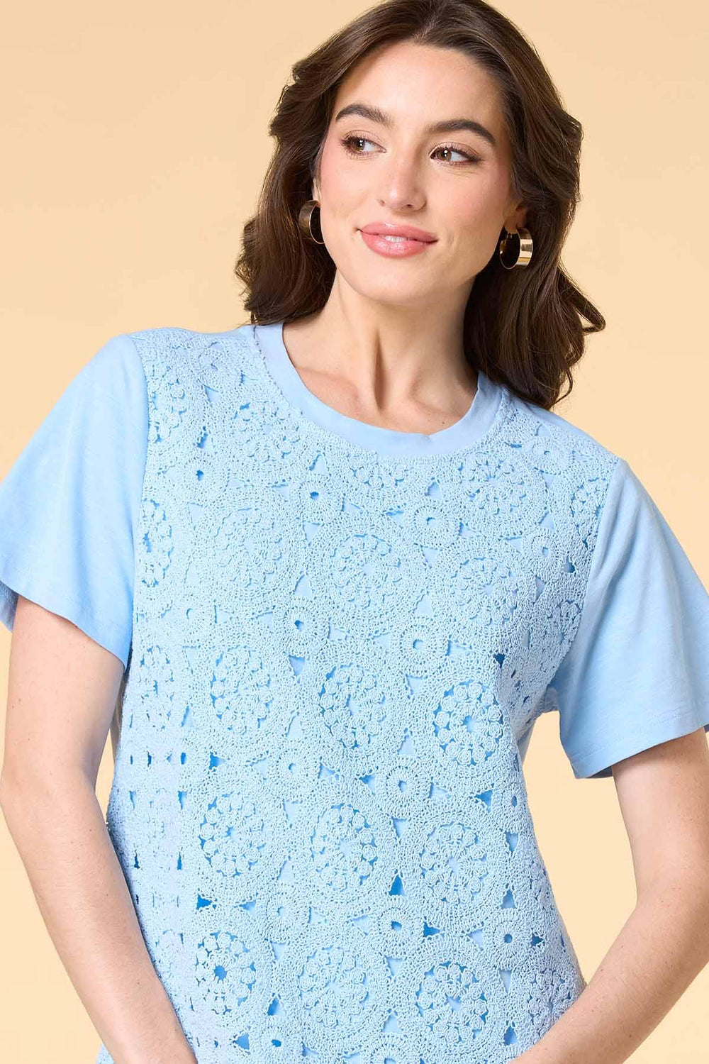 gone swimming crochet top Versona Sale
