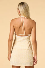 sunny side up halter tank Versona Sale