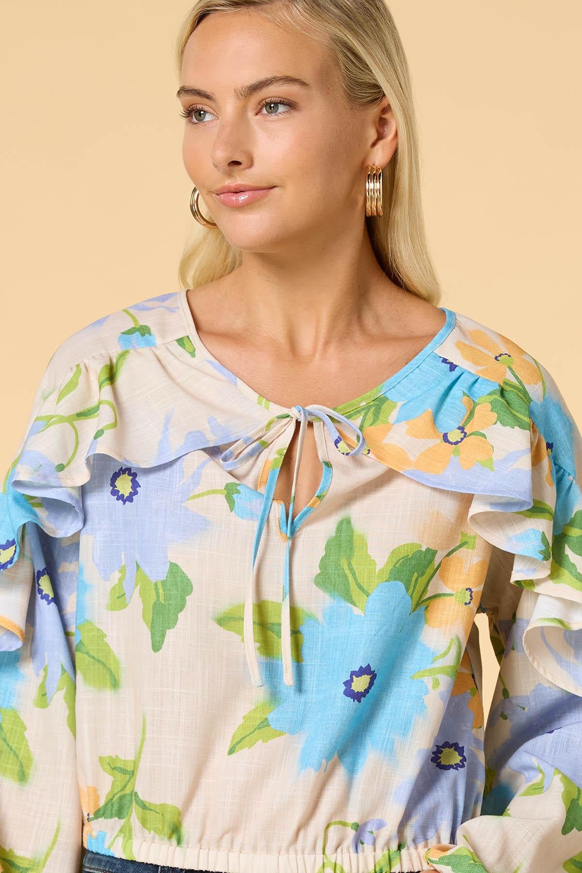 frill of a lifetime top Versona Sale