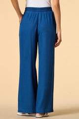 relaxed fit chambray pants Versona Sale