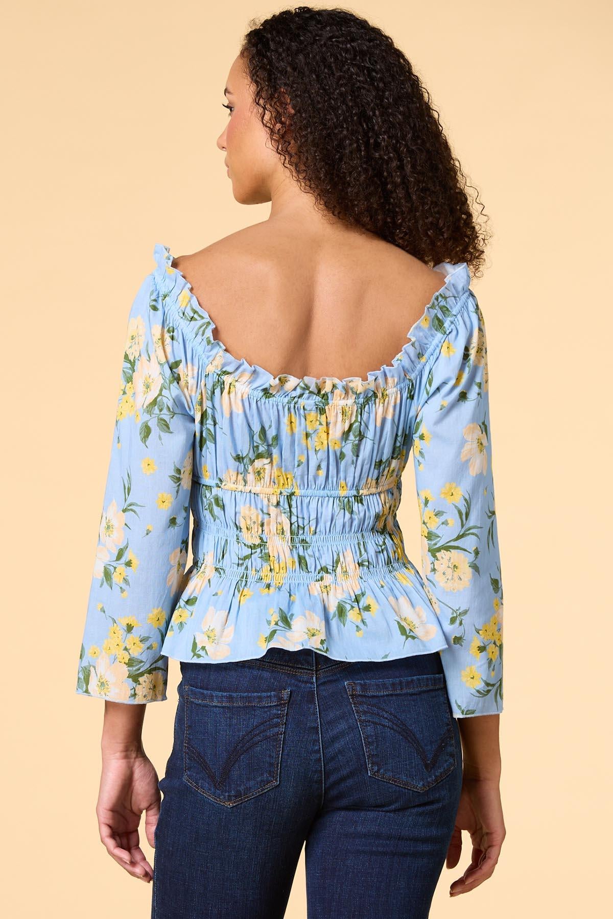 blue hawaii top Versona Sale
