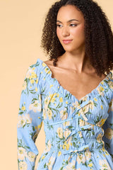 blue hawaii top Versona Sale