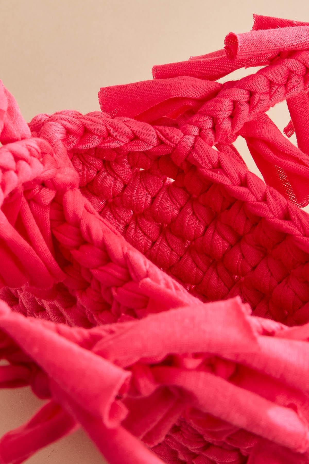 bright pinata knit pouch bag Versona Sale