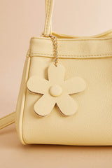 faux leather daisy charm crossbody Versona Sale
