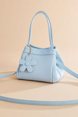 faux leather daisy charm crossbody Versona Sale