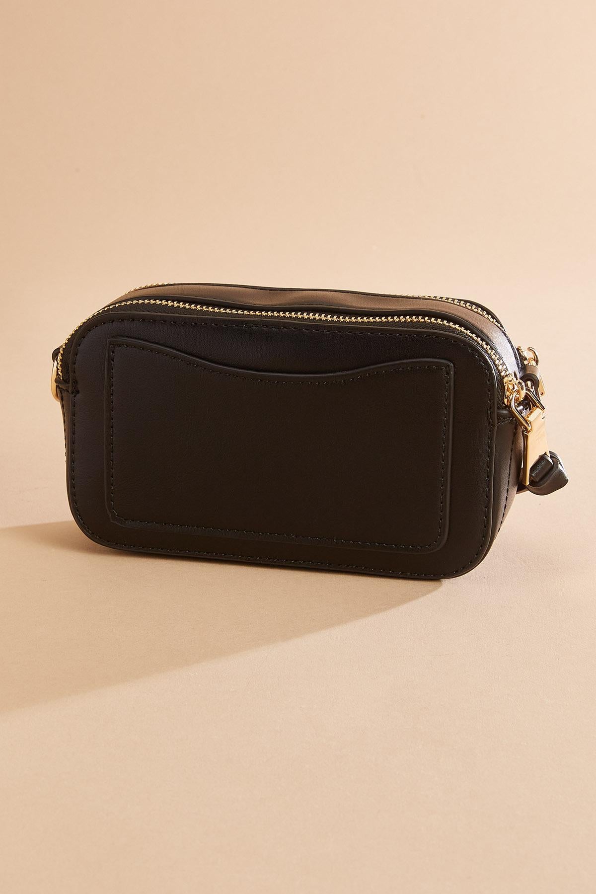 faux leather structured crossbody Versona Sale