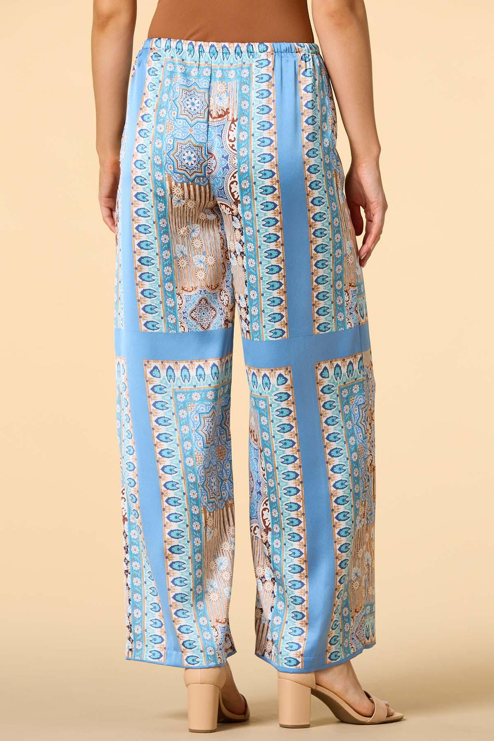 edge of the ocean satin pants Versona Sale