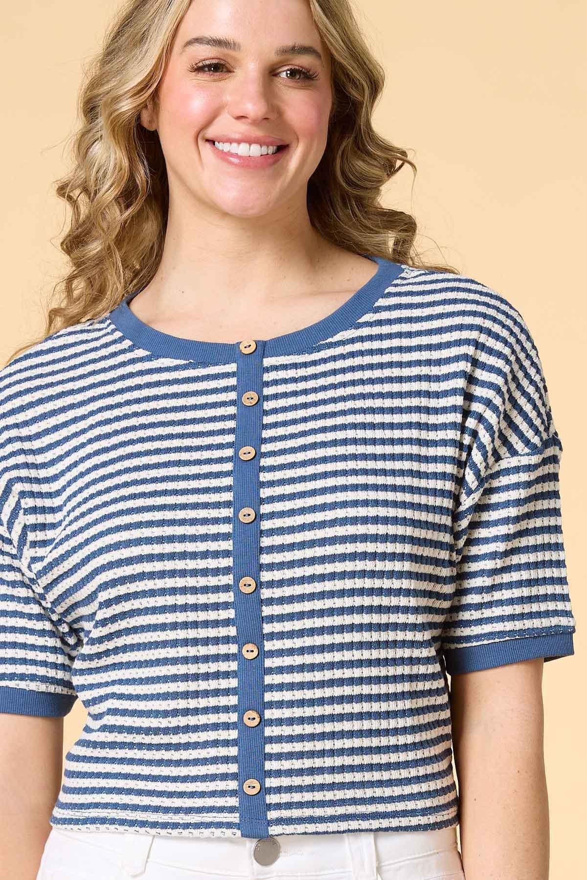 push my buttons top Versona Sale