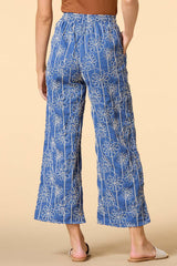 beauty in bloom embroidered pants Versona Sale