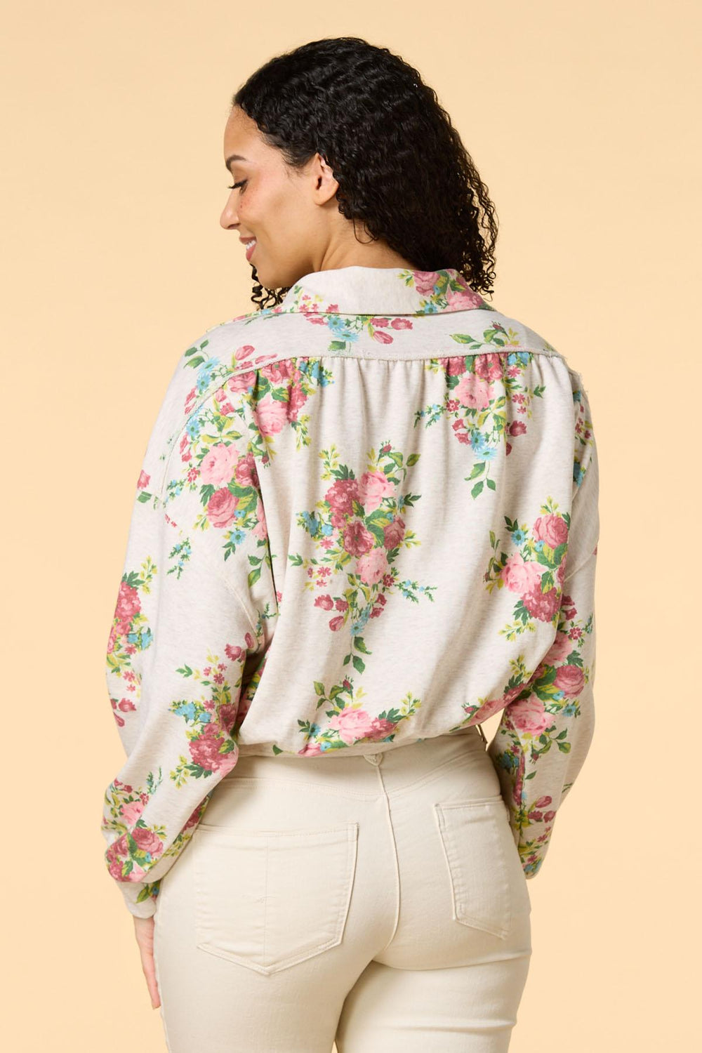 floral party sweatshirt Versona Sale
