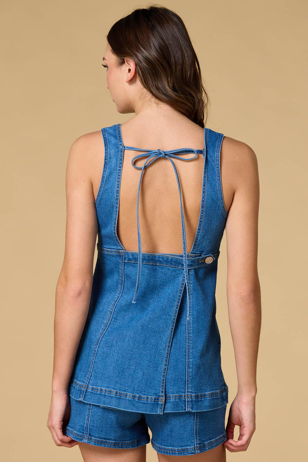 smooth operator denim tank Versona Sale
