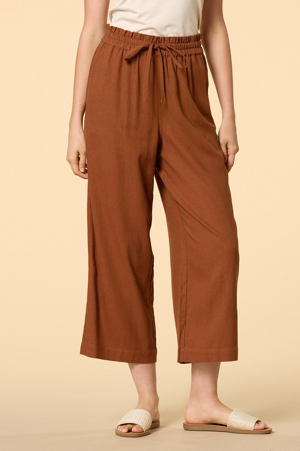 easy breezy linen pants Versona Sale