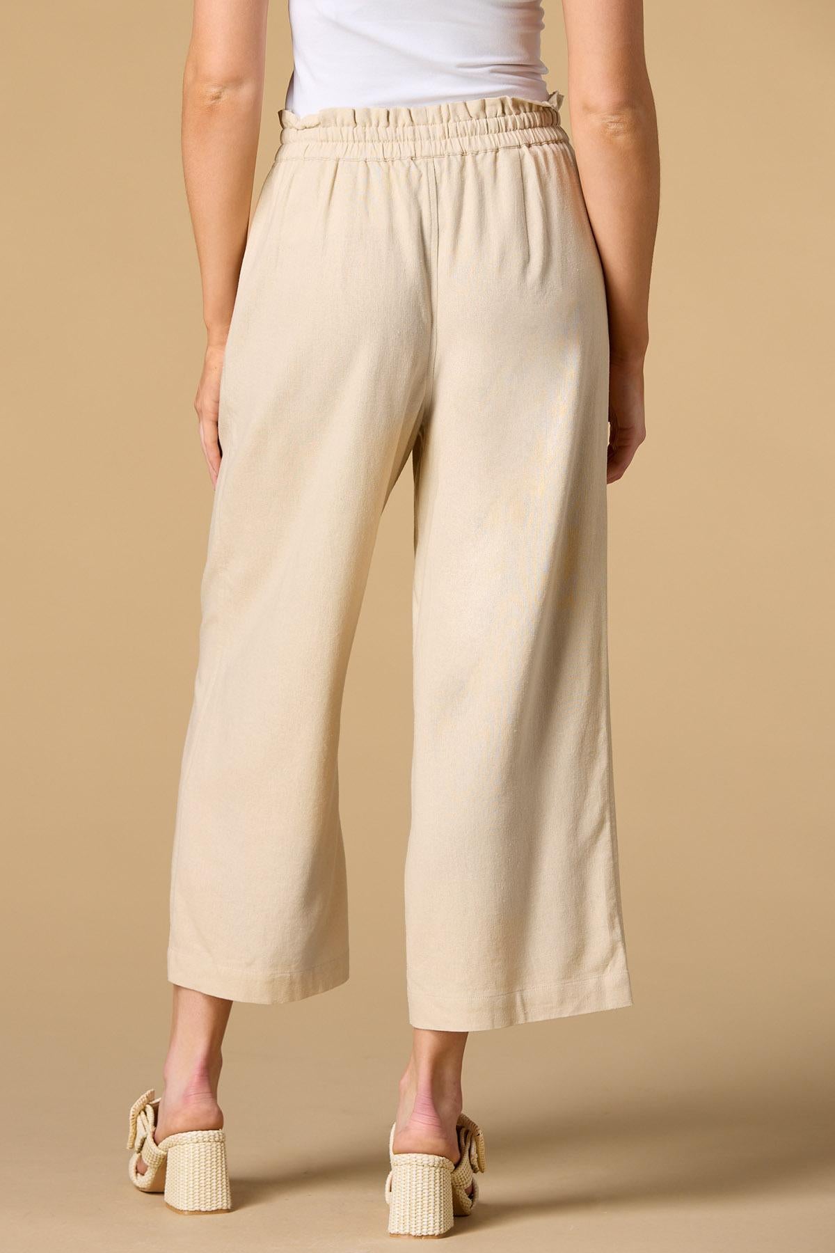 easy breezy linen pants Versona Sale