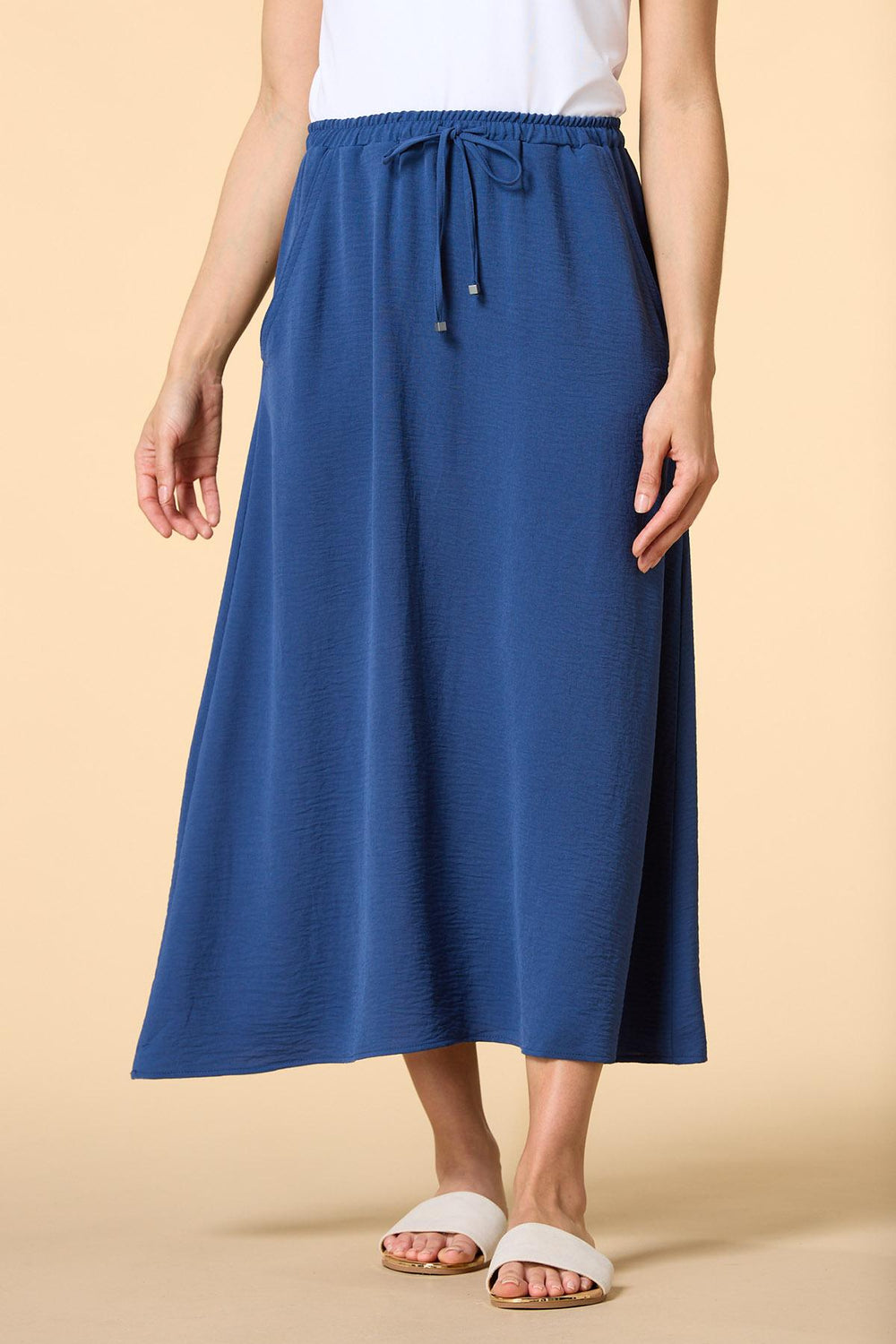 ocean waves midi skirt Versona Sale